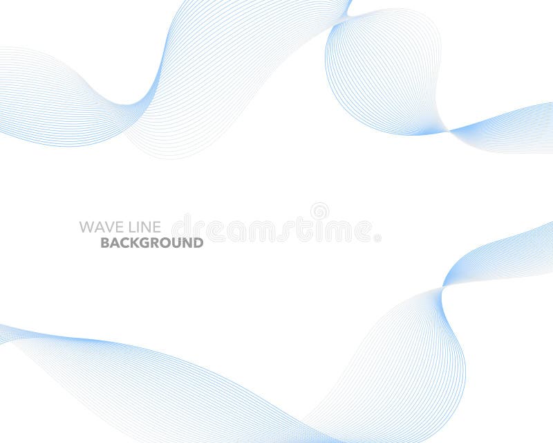Elegant abstract vector web gradient wave line futuristic style vector illustration