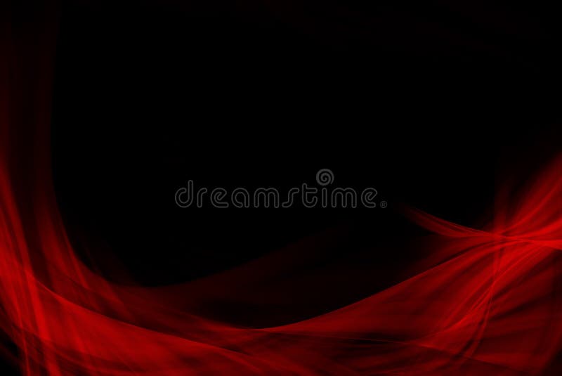 Elegant Black and Red Background Design Stock Illustration