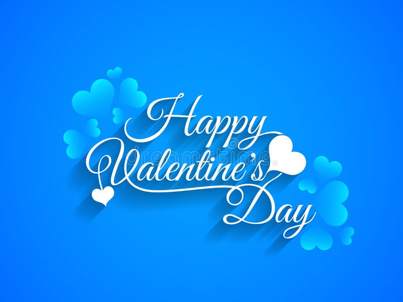 Download Elegant Blue Color Love Background With Beautiful Stock ...