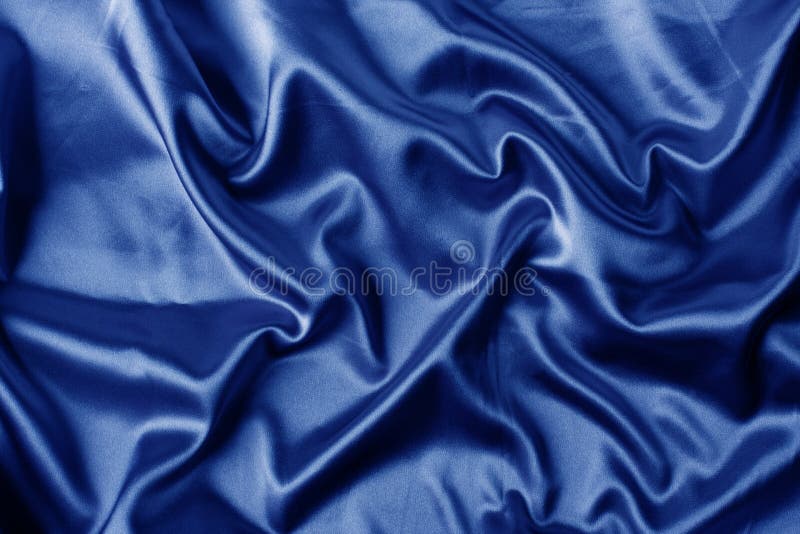 Elegant blue satin background