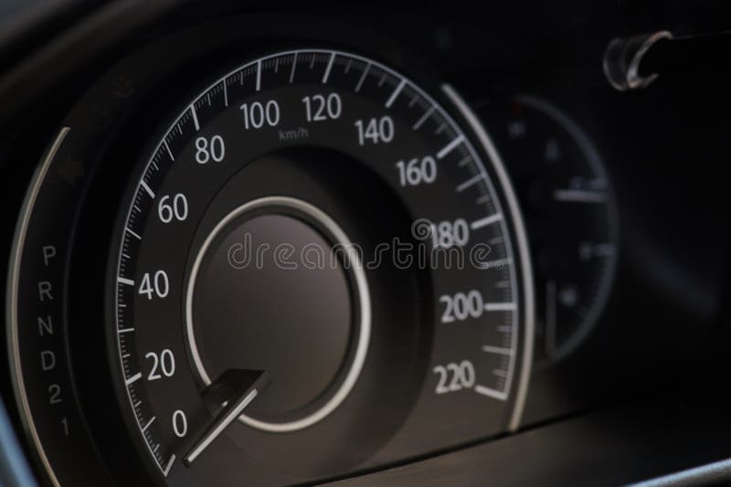 Elegant car speedometer stock image. Image of auto, automobile 146413411