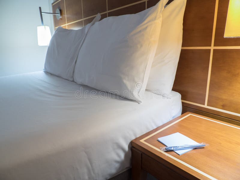 Elegant and comfortable home & hotel bedroom interior. royalty free stock photo Elegant and comfortable home & hotel bedroom interior. royalty free stock photo