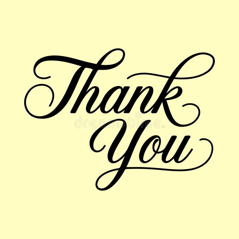 Elegant Danke Calligraphy Vector Design. stock abbildung