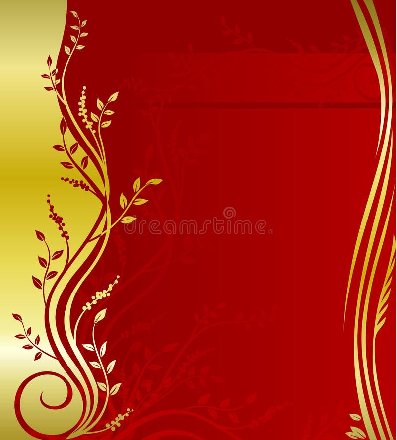 Red ornament background stock illustration. Illustration of celebration -  7842796