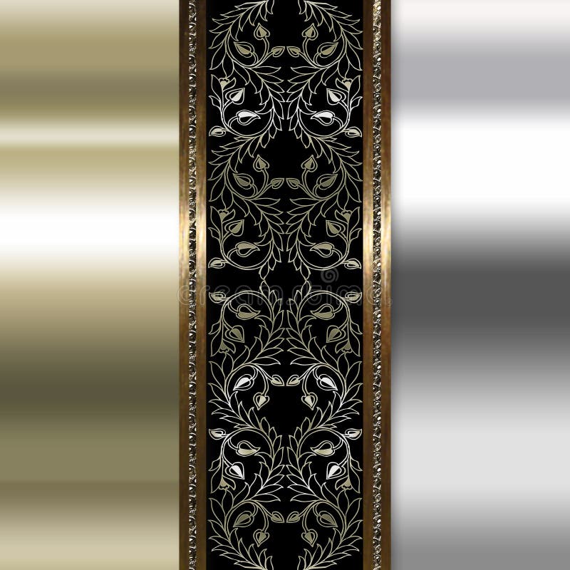 Elegant gold and brown background royalty free stock photo