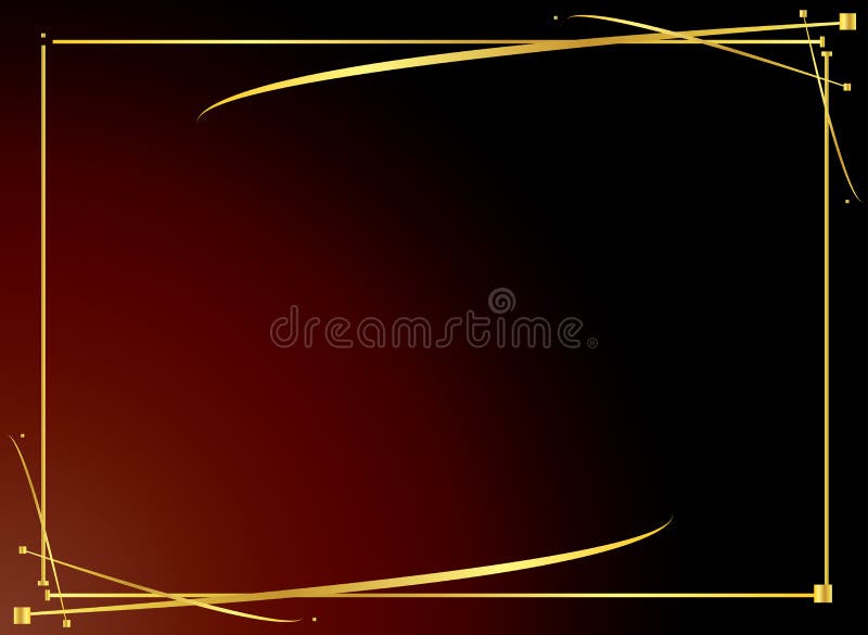 Elegant gold red background 4