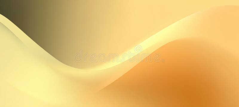 Elegant Gradient Background from Pale Yellow to Warm Gold vector illustration