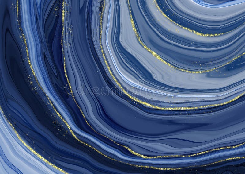 Elegant hand painted alcohol ink background vector illustration