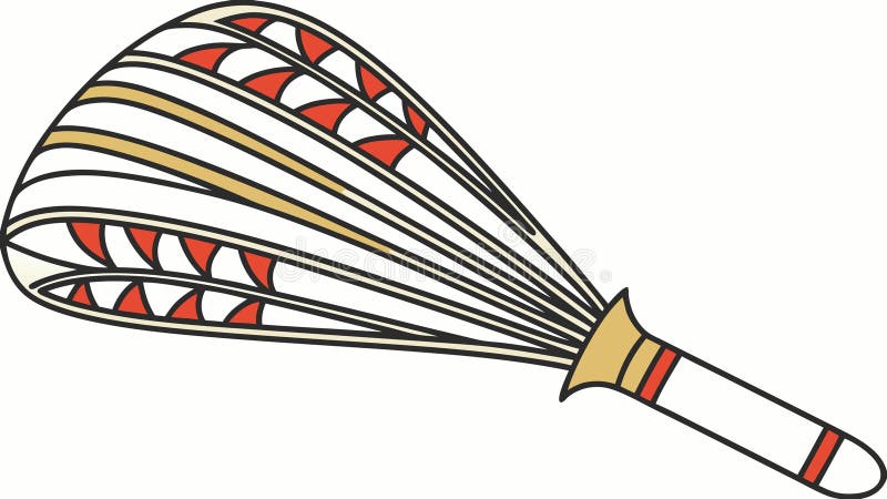 Elegant Kitchen Whisk Utensil Vector, Culinary Baking Tool Art, vector design Generative AI vector illustration
