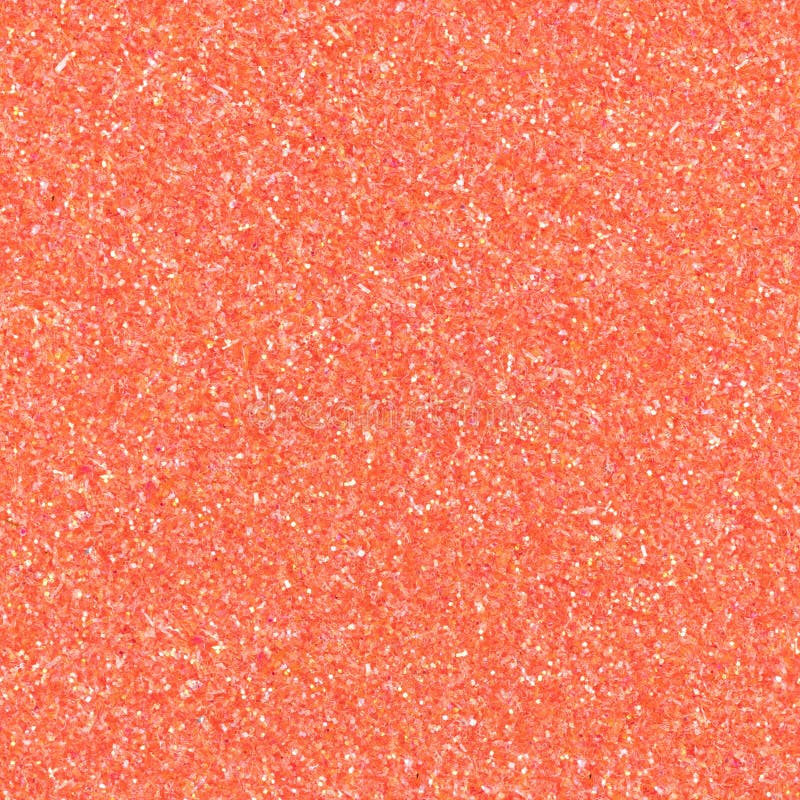 Orange glitter texture. Seamless square texture. Tile ready. High