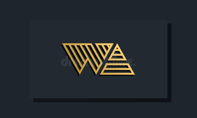 Elegant line art initial letter PM logo. This logo incorporate