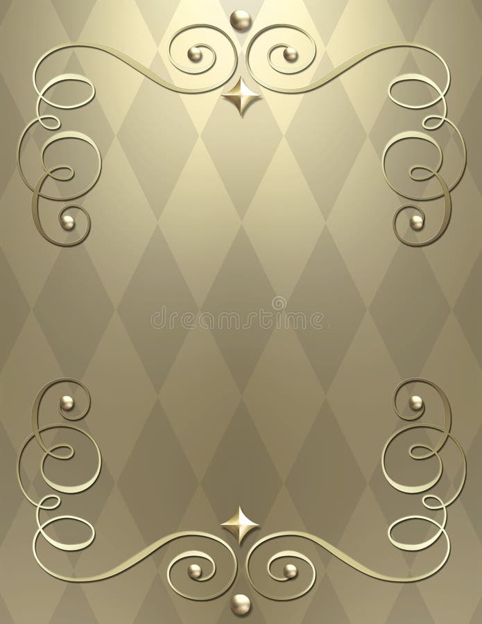 Elegant metallic swirl background stock illustration Elegant metallic swirl background stock illustration