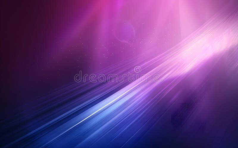 Elegant Purple and Blue Gradient Background with Light Streaks - AI