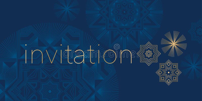 Elegant snowflake greeting card design element. vector illustration