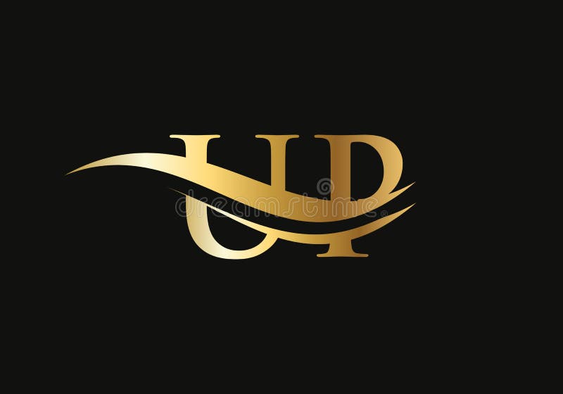 Elegant and Stylish UP Logo Design for Your Company. UP Letter ...
