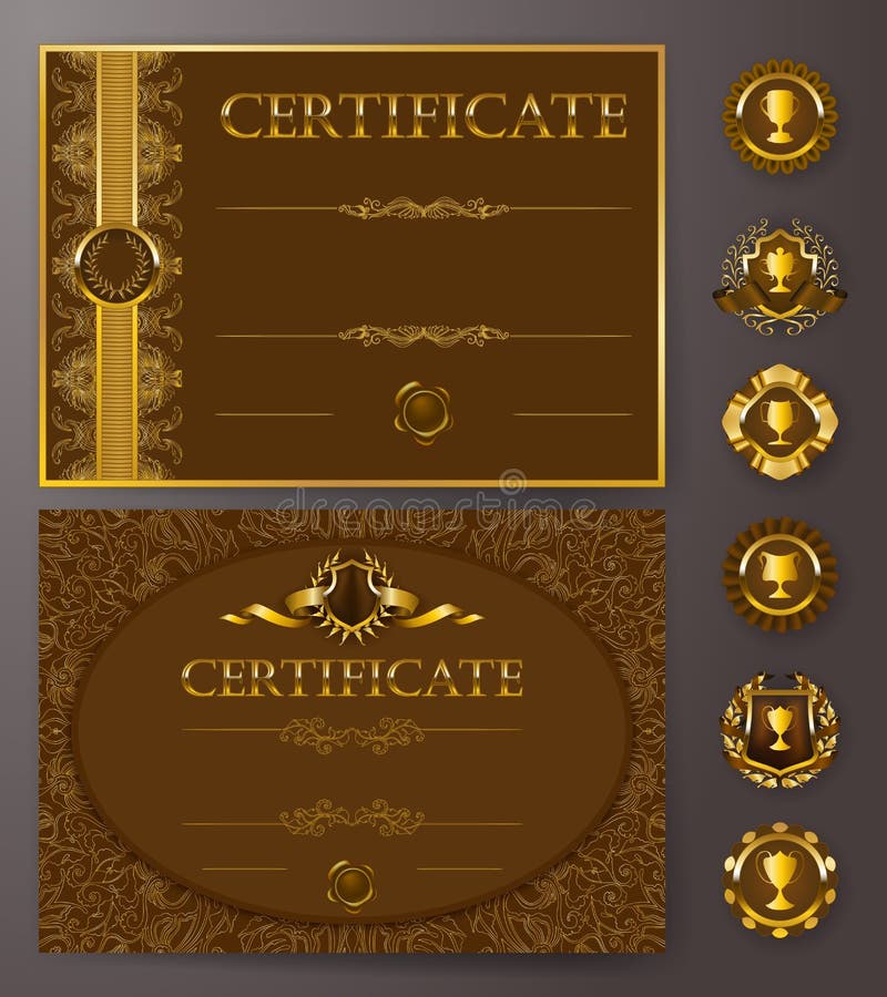 certificate seal template