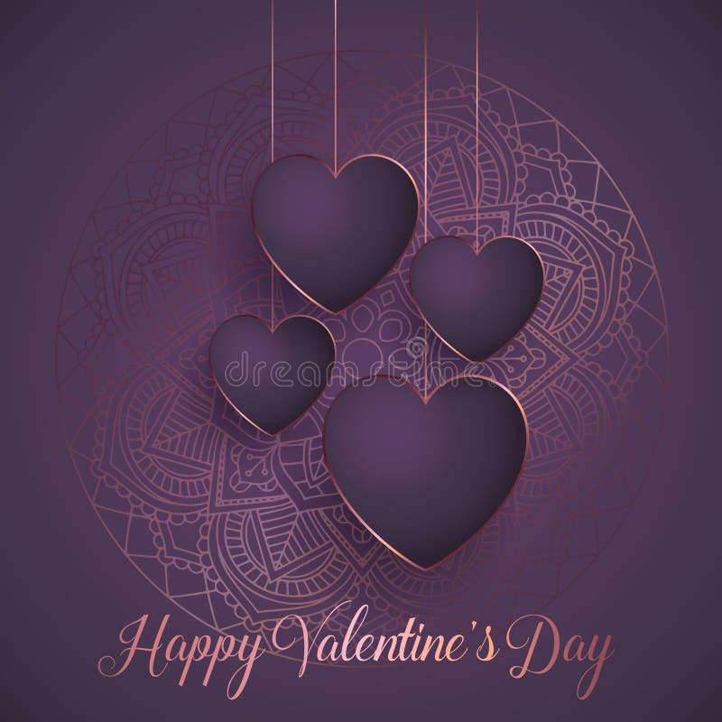 Elegant Valentine`s Day background