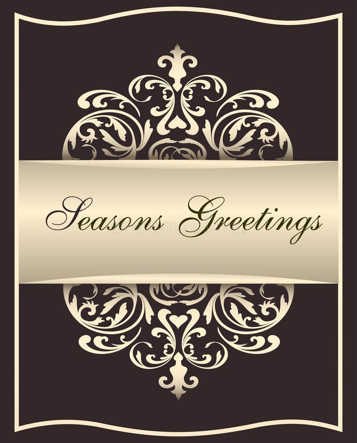 Elegant vintage frame