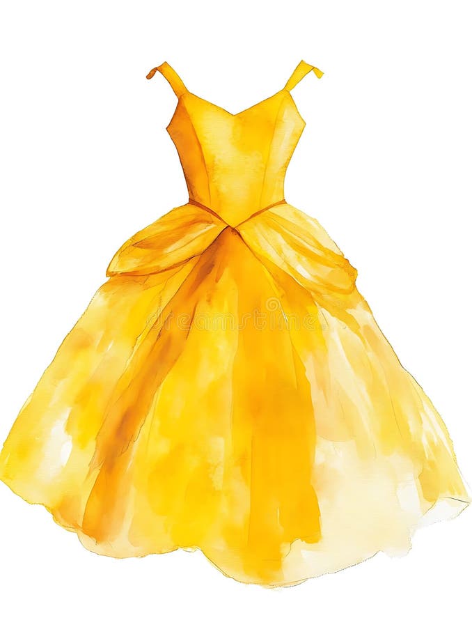Delicate Straps Vibrant Yellow Summer Maxi Dress Delicate Straps Vibrant Yellow Summer Maxi Dress