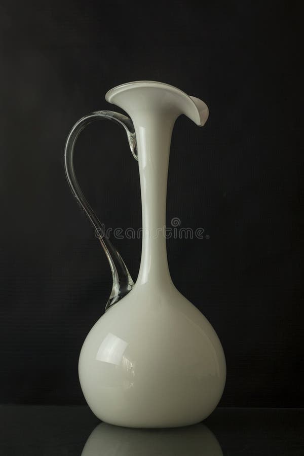 Elegant White stock photo. Image of ashtrays, clear, blown 74948304