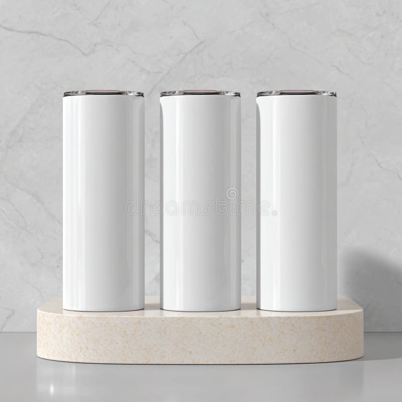 Elegant White Canisters Modern Kitchen Storage Solution vector illustration