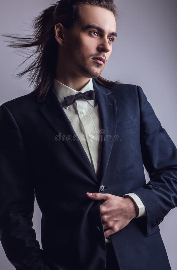 A Young Handsome Man Going Insane Pulling Hair Out Stock Photo - Image ...