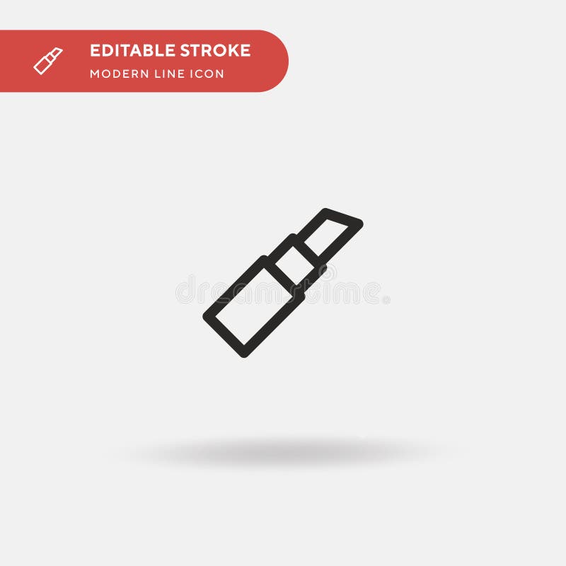 Elegante Simple vector icon. Illustration symbol design template for web mobile UI element. Perfect color modern pictogram on vector illustration