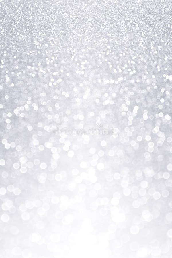 Elegante Zilveren en Witte Glanzend fonkelde Bokeh-Achtergrond stock fotografie Elegante Zilveren en Witte Glanzend fonkelde Bokeh-Achtergrond stock fotografie