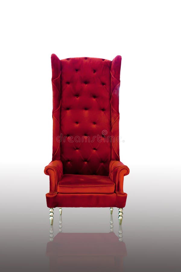 Eleganter Lehnsessel lizenzfreie stockbilder