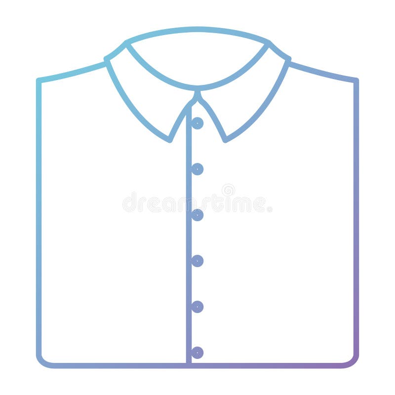 Elegantes Hemd gefaltete männliche Ikone stock abbildung Elegantes Hemd gefaltete männliche Ikone stock abbildung