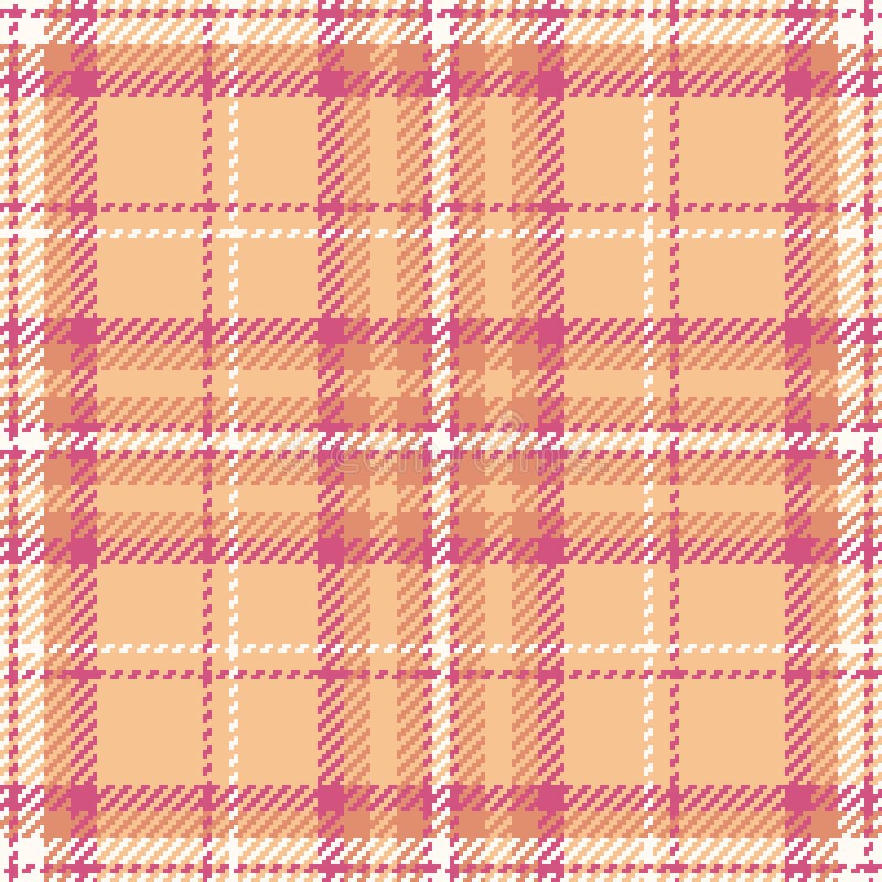 Elegantes pfirsichfarbenes und rosa Pink-rosa-Muster. Perfekt für textile Design-Mode oder Website-Hintergründe. Subtile Textur un vektor abbildung