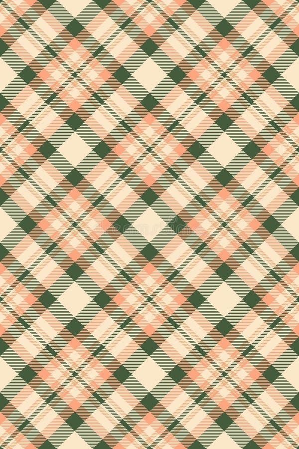 Elegantes Pfirsichmuster und grünes Gipsmuster. Perfekt für Textil-Bekleidung oder Web-Hintergründe. Diese nahtlose Textur bietet vektor abbildung