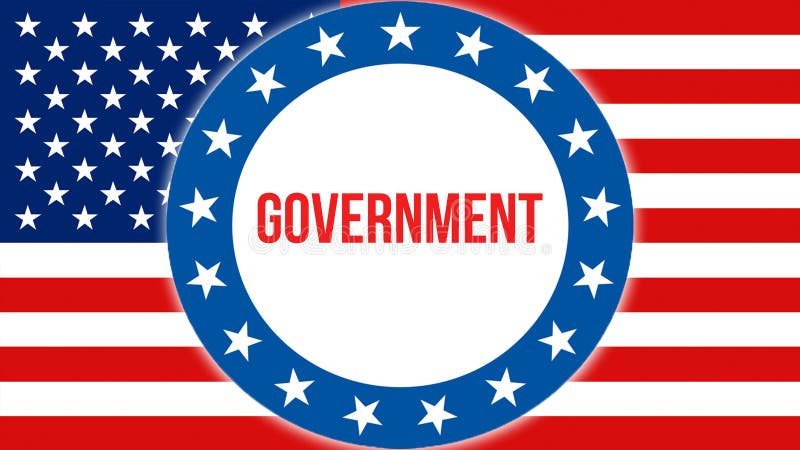 Eleição em um fundo dos EUA, do governo rendição 3D Bandeira de Estados Unidos da América que acena no vento Votando, democracia