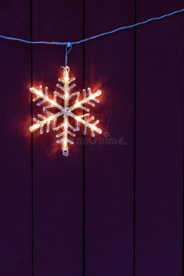 Elektrische Kerstmisdecoratie van het sterhuis stock afbeelding Elektrische Kerstmisdecoratie van het sterhuis stock afbeelding