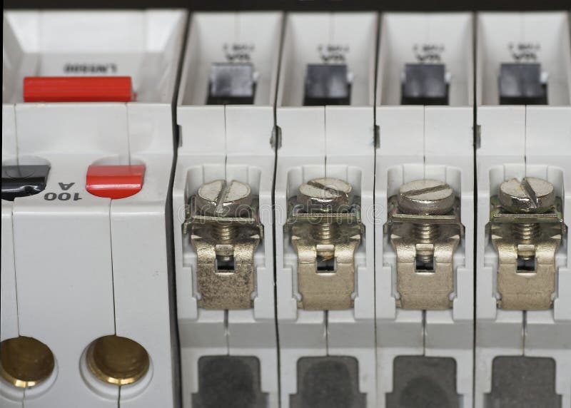 Elektrisches Fusebox Sonderkommando lizenzfreies stockfoto Elektrisches Fusebox Sonderkommando lizenzfreies stockfoto