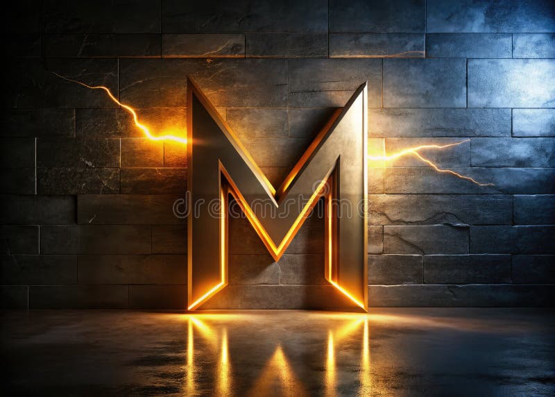 Elektrisk varumärkesidentitet - Modern elektrisk logotyp med en svag blixtblixt perfekt för HighImpact stock illustrationer