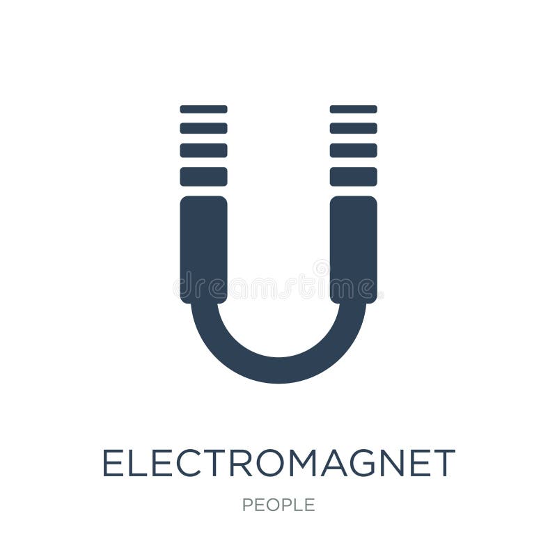 ein einfach Elektromagnet 21669323 Vektor Kunst bei Vecteezy