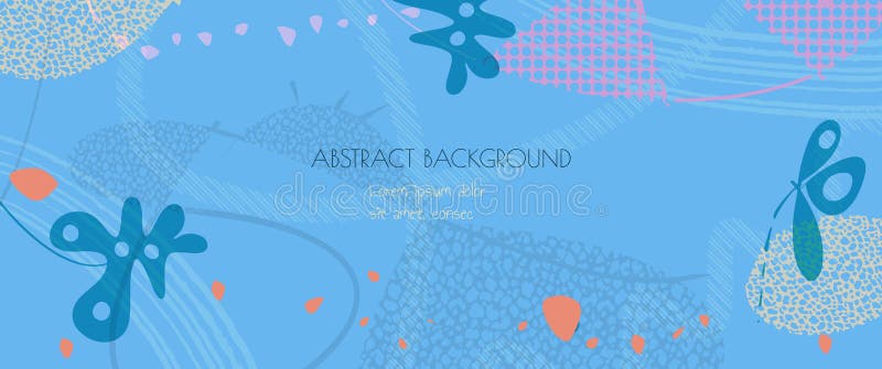 Element abstract vectorial cu textura tipică a liniei de mâl a formei geometrice și cu culoarea pastelei. stock illustration