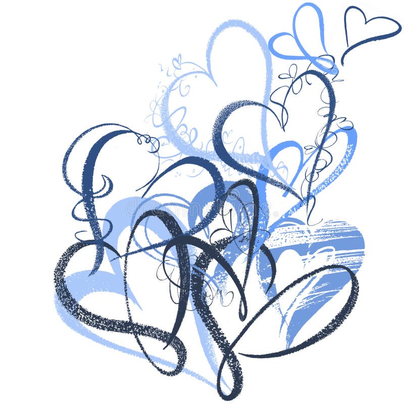 Element for design, frame, illustration royalty free illustration