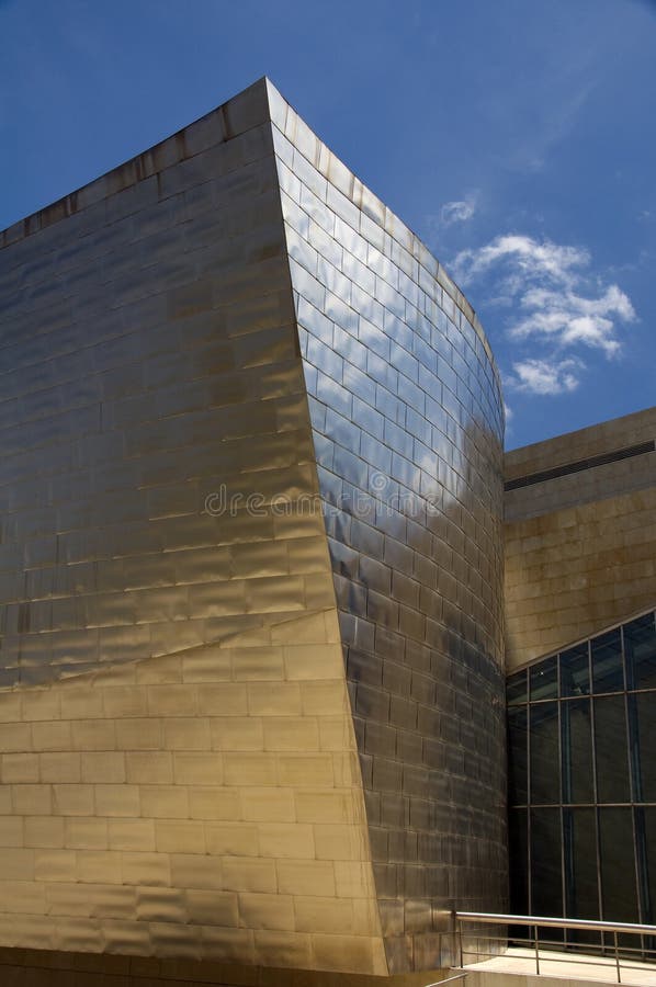 Visiting Guggenheim Museum in Bilbao. Visiting Guggenheim Museum in Bilbao