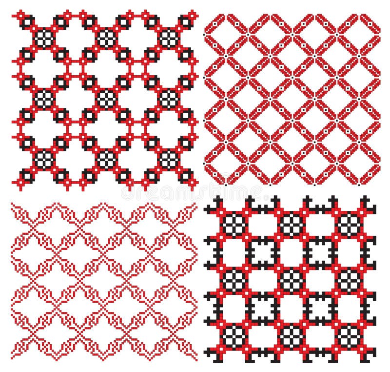 there is a scheme of ukrainian pattern for embroidery. there is a scheme of ukrainian pattern for embroidery