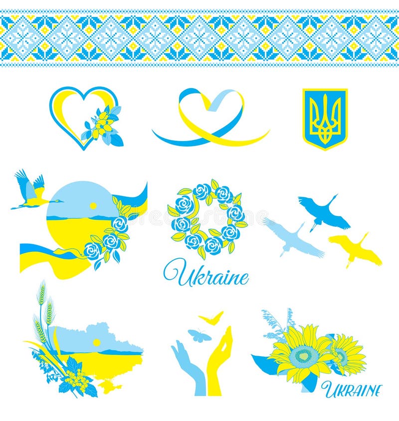 Elementi decorativi nello stile ucraino