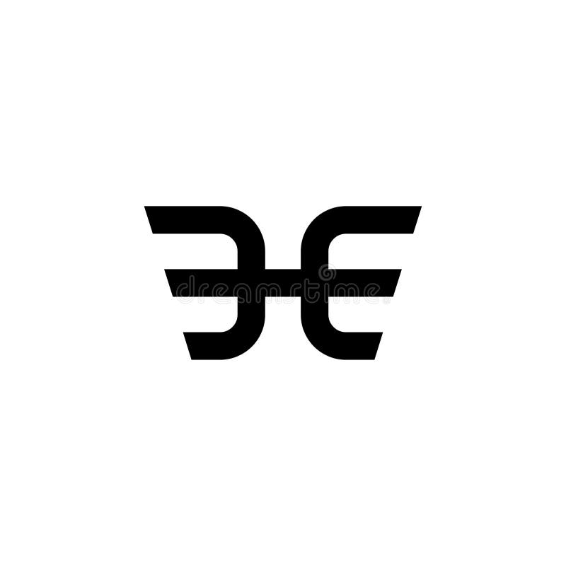 Elementi del modello di progettazione dell'icona di logo della lettera E royalty illustrazione gratis Elementi del modello di progettazione dell'icona di logo della lettera E royalty illustrazione gratis