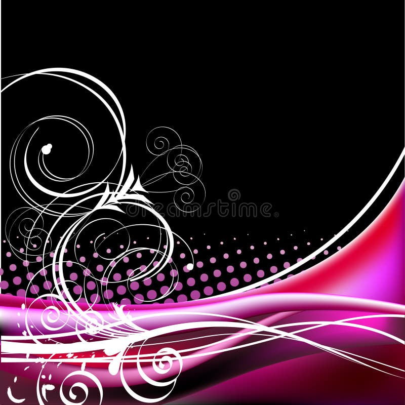Elementi floreali - vettore royalty illustrazione gratis