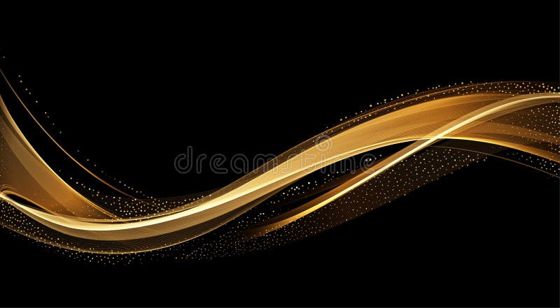 Elemento de design de ouro a cores brilhantes abstrato de feriado