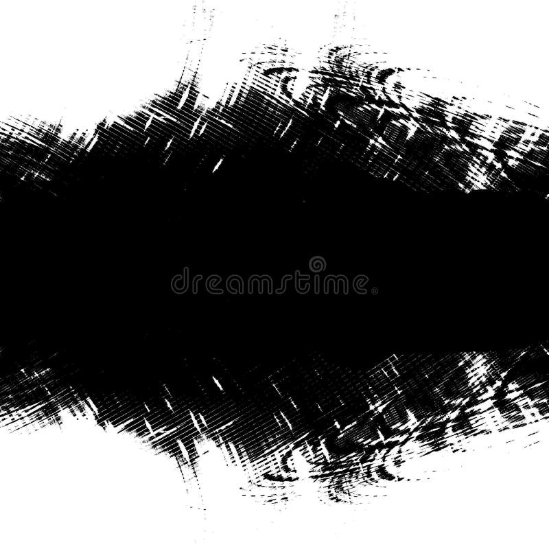 Grunge black element on white background. Grunge black element on white background