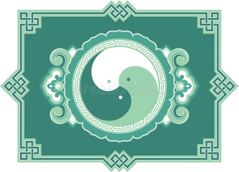 Elemento orientale di disegno royalty illustrazione gratis Elemento orientale di disegno royalty illustrazione gratis