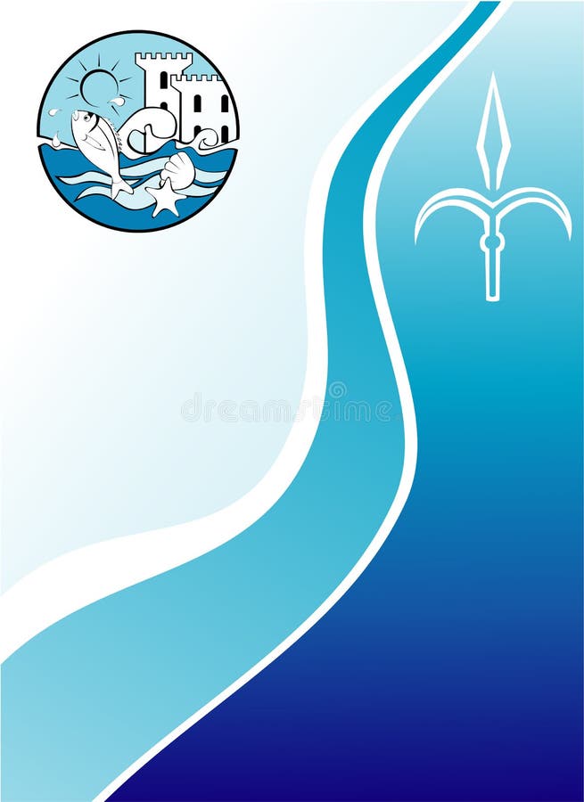 Elementos del diseño del parque del mar libre illustration Elementos del diseño del parque del mar libre illustration
