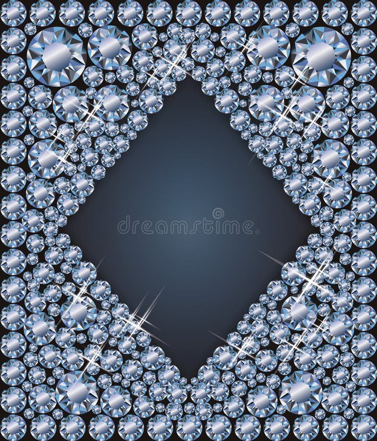 Elementos del póker de los diamantes, vector ilustración del vector Elementos del póker de los diamantes, vector ilustración del vector