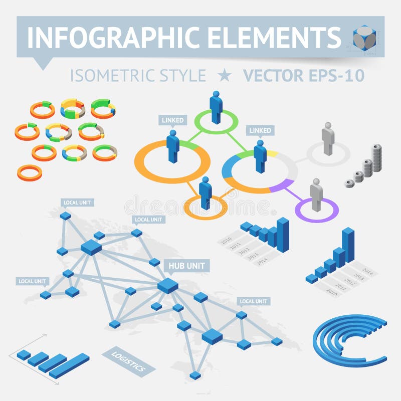 Elementos do projeto de Infographic ilustração stock Elementos do projeto de Infographic ilustração stock